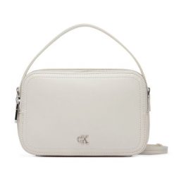 Torebka Calvin Klein. Brązowe torebki klasyczne Calvin Klein, bez wzorów, bez dodatków. Za 409.99 zł.