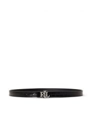 LAUREN RALPH LAUREN Pasek 412P18556001 Czarny. Czarne paski Lauren Ralph Lauren, bez wzorów, ze skóry. Za 469.99 zł.