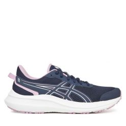 Buty do biegania Asics. Niebieskie obuwie sportowe Asics, bez zapięcia, do biegania. Za 279.99 zł.