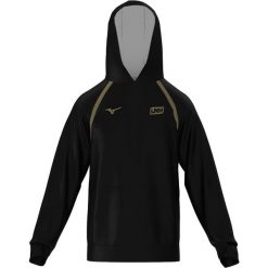 Bluza z kapturem Mizuno StarLigue LNH. Brązowe bluzy Mizuno, m, bez wzorów, ze skóry, z kapturem. Za 348.00 zł.