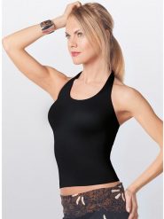 Intimidea Top w kolorze czarnym rozmiar: S/M. Czarne topy Intimidea, m, bez wzorów, bez kołnierzyka, bez ramiączek. Za 48.39 zł.