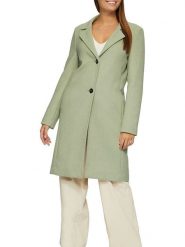 S.Oliver Płaszcz przejściowy w kolorze miętowym rozmiar: 40. Zielone płaszcze S.Oliver, s, bez wzorów, z wełny, bez kaptura. Za 239.99 zł.