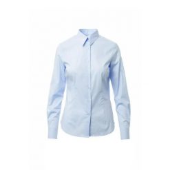 Koszula damska Payper Wear Florentia. Niebieskie koszule PAYPER WEAR, bez wzorów, z bawełny, eleganckie, bez kołnierzyka, bez ramiączek. Za 246.00 zł.