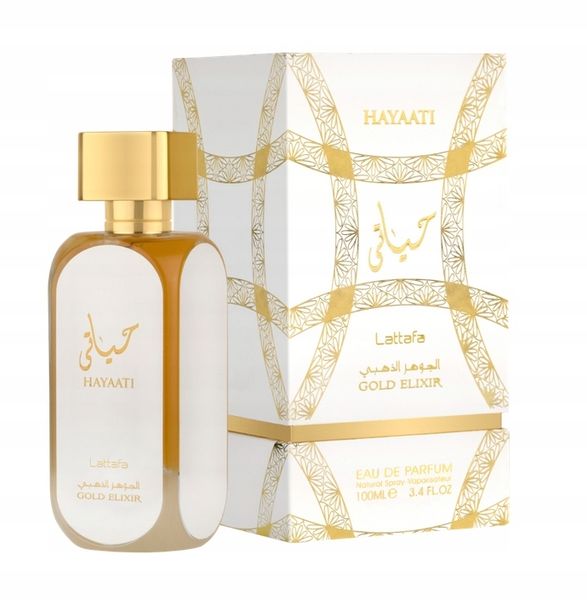 LATTAFA Hayaati Gold Elixir 100 ml EDP woda perfumowana damska. Perfumy damskie Lattafa. Za 77.76 zł.