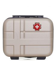 SWISS KOPPER Kosmetyczka "Uster" w kolorze beżowym - 30 x 23 x 16 cm rozmiar: onesize. Brązowe kufry i kosmetyczki SWISS KOPPER, bez wzorów, z materiału, bez dodatków. Za 73.99 zł.