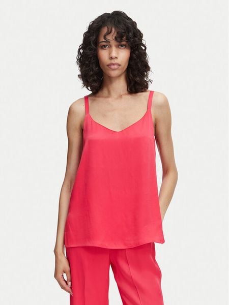 ACCESS FASHION Top 63-2221-875 Różowy Regular Fit. Czerwone topy ACCESS FASHION, m, bez wzorów, z wiskozy, bez kołnierzyka, bez ramiączek. Za 171.99 zł.