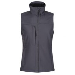 Ocieplana Damska Softshell. Szare kurtki sportowe Regatta, m, bez wzorów, z softshellu, bez kaptura, trekkingowe. Za 133.99 zł.