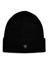 Pieces Czapka beanie w kolorze czarnym rozmiar: onesize. Czarne czapki Pieces, z aplikacjami, z materiału. Za 50.95 zł.