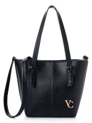 Vince Camuto Torebka "Piedmont" w kolorze czarnym - 30 x 23 x 14 cm rozmiar: onesize. Czarne torby na ramię Vince Camuto, bez wzorów, z materiału, na ramię, bez dodatków. Za 130.50 zł.