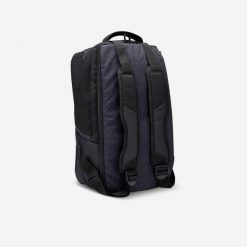Torba sportowa Kipsta Urban 35L. Czarne torby na ramię DECATHLON, bez wzorów, z materiału, eleganckie, na ramię, bez dodatków. Za 149.99 zł.