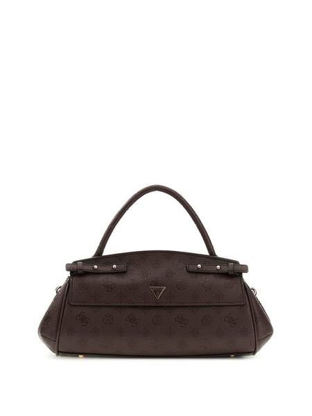 Guess Torebka Diana HWPD97 27200 Brązowy. Brązowe listonoszki Guess, z aplikacjami, ze skóry, bez dodatków. Za 498.99 zł.