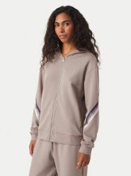 EA7 Emporio Armani Bluza 7W001514 AF12501 U6100 Beżowy Regular Fit. Brązowe bluzy EA7 Emporio Armani, xl, bez wzorów, z syntetyku, bez kaptura. Za 589.99 zł.