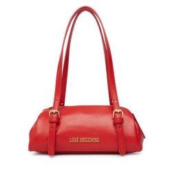 Torebka LOVE MOSCHINO. Czerwone torebki klasyczne Love Moschino, bez wzorów, bez dodatków. Za 729.99 zł.