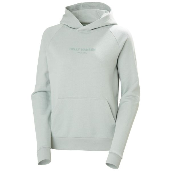 Bluza damska Helly Hansen Core. Zielone bluzy Helly Hansen, uniwersalny, bez wzorów, z bawełny, bez kaptura. Za 342.50 zł.