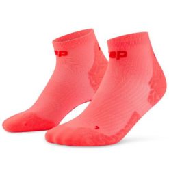 Damskie skarpety kompresyjne sportowe za kostkę low cut Core Run Ultralight CEP. Brązowe skarpety CEP, bez wzorów, z elastanu. Za 84.00 zł.