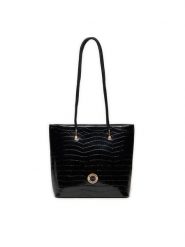Monnari Torebka BAG0350-020 Czarny. Czarne torebki klasyczne Monnari, bez wzorów, ze skóry, bez dodatków. Za 119.99 zł.