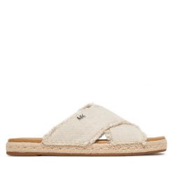 Espadryle MICHAEL Michael Kors. Brązowe espadryle MICHAEL Michael Kors, bez wzorów, bez obcasa, bez zapięcia. Za 529.99 zł.