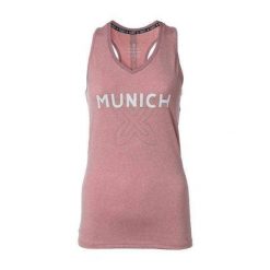 T-shirt Munich Oxygen Woman 941 2506941. Czerwone t-shirty munich, bez wzorów, bez kołnierzyka, bez ramiączek. Za 164.70 zł.