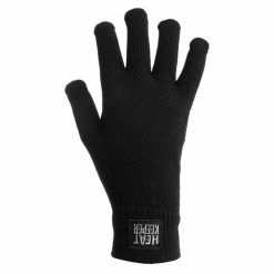 Dziane rękawice dla graczy Heat Keeper. Czarne rękawiczki HEAT KEEPER, bez wzorów, sportowe. Za 116.99 zł.