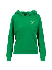Blutsgeschwister Bluza "Miracle of Wimbledoncourt" w kolorze zielonym rozmiar: XXL. Zielone bluzy Blutsgeschwister, xxl, bez wzorów, z bawełny, z kapturem. Za 144.92 zł.