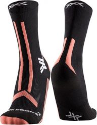 Skarpety damskie X-Socks TRAILRUN DISCOVER CREW X BLACK/DUSTY ROSE B126. Czarne skarpety X Socks, bez wzorów, z dzianiny. Za 119.99 zł.