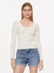 Levi's® Bluzka Dry Goods A7312-0000 Écru Slim Fit. Bluzki l, bez wzorów, z bawełny, bez kołnierzyka, bez ramiączek. Za 199.99 zł.