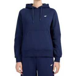 Bluza damska 4F z kapturem, regular fit. Niebieskie bluzy sportowe 4f, s, bez wzorów, z bawełny, z kapturem. Za 113.99 zł.