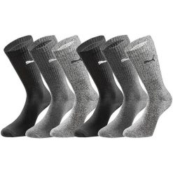 SKARPETY Puma Crew Socks 6-pack, Dla obu płci. Skarpety Puma, bez wzorów, z bawełny. Za 190.00 zł.