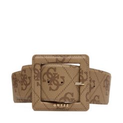 Pasek Damski Guess. Brązowe paski Guess, z aplikacjami. Za 289.99 zł.