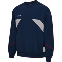 Bluza Hummel World 26. Niebieskie bluzy Hummel, bez wzorów, bez kaptura. Za 302.50 zł.