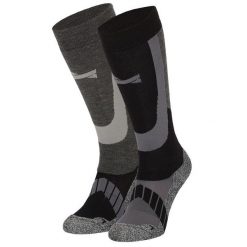 Skarpety narciarskie unisex - Multi czarne - 2 pary. Czarne skarpety XTREME, bez wzorów, z poliamidu. Za 164.54 zł.