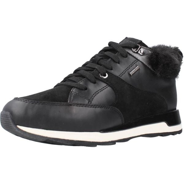 Buty GEOX D NEW ANEKO B ABX AB Czarny. Czarne trekkingi Geox, ze skóry, trekkingowe. Za 315.99 zł.