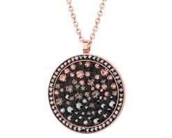 Naszyjnik ze stali szlachetnej z kryształami - koło. Naszyjniki Artelioni, ze stali. Za 259.00 zł.