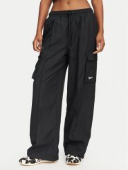 Reebok Spodnie dresowe Zosia RK25704CCW Czarny Regular Fit. Czarne spodnie dresowe Reebok, l, bez wzorów, z dresówki. Za 199.99 zł.