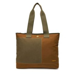 Torebka Barbour. Zielone shopper Barbour, bez wzorów, bez dodatków. Za 329.99 zł.