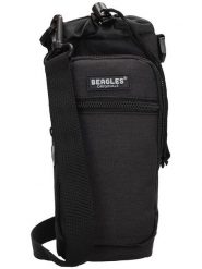 Beagles Torebka "Kyoto" w kolorze antracytowym na butelkę - 8,5 x 25 x 8,5 cm rozmiar: onesize. Czarne torby na ramię Beagles, bez wzorów, z materiału, na ramię, bez dodatków. Za 82.64 zł.