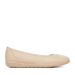 Baleriny Lasocki. Brązowe baleriny Lasocki, bez wzorów, bez obcasa. Za 169.99 zł.