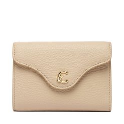 Portfel Coccinelle. Brązowe portfele Coccinelle, bez wzorów. Za 649.99 zł.