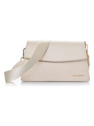 Vince Camuto Torebka w kolorze beżowym - 26 x 16 x 10 cm rozmiar: onesize. Brązowe torby na ramię Vince Camuto, bez wzorów, z materiału, na ramię, bez dodatków. Za 121.45 zł.