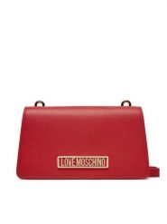LOVE MOSCHINO Torebka JC4145PP1IL1250A Czerwony. Czerwone listonoszki Love Moschino, bez wzorów, ze skóry, bez dodatków. Za 949.99 zł.