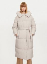 Hetregó Płaszcz zimowy Valery 8N691 Beżowy Loose Fit. Brązowe płaszcze HETREGO, na zimę, bez wzorów, z syntetyku, bez kaptura. Za 1,989.00 zł.