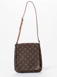 Louis Vuitton Torebka "Musette Salsa" w kolorze brązowym - 23 x 24 x 4 cm rozmiar: onesize. Brązowe torby na ramię Louis Vuitton, bez wzorów, z materiału, na ramię, bez dodatków. Za 3,131.99 zł.