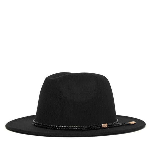 Kapelusz Guess. Czarne kapelusze Guess, z aplikacjami. Za 234.99 zł.