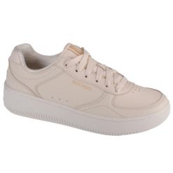 Buty sportowe do chodzenia damskie, Sport Court 2.0 - Core Essential. Brązowe obuwie sportowe Skechers, bez zapięcia, trekkingowe, Skechers Sport. Za 229.99 zł.