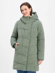 Ragwear Pikowany płaszcz - Pavla Cordy Kobiety Bawełna zielony, XS. Zielone płaszcze Ragwear, xs, bez wzorów, z bawełny, bez kaptura. Za 849.95 zł.