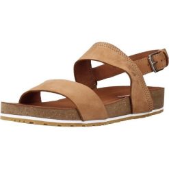 Sandały TIMBERLAND MALIBU WAVES 2 BAND SA Brązowy. Brązowe sandały Timberland, bez wzorów, ze skóry, bez obcasa, bez zapięcia. Za 388.99 zł.