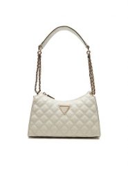 Guess Torebka HWQG87 48130 Écru. Listonoszki Guess, z aplikacjami, ze skóry, bez dodatków. Za 269.99 zł.