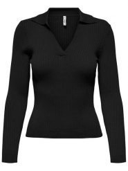 ONLY Sweter w kolorze czarnym rozmiar: XL. Czarne swetry Only, xl, bez wzorów, bez ramiączek. Za 70.24 zł.