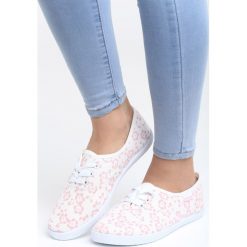 Białe Tenisówki Rock Me Out. Białe trampki Born2be, bez wzorów, bez zapięcia. Za 29.99 zł.