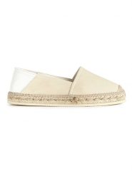 Geox Espadryle "Lampedusa" w kolorze beżowym rozmiar: 39. Brązowe espadryle Geox, bez wzorów, bez obcasa, bez zapięcia. Za 269.95 zł.